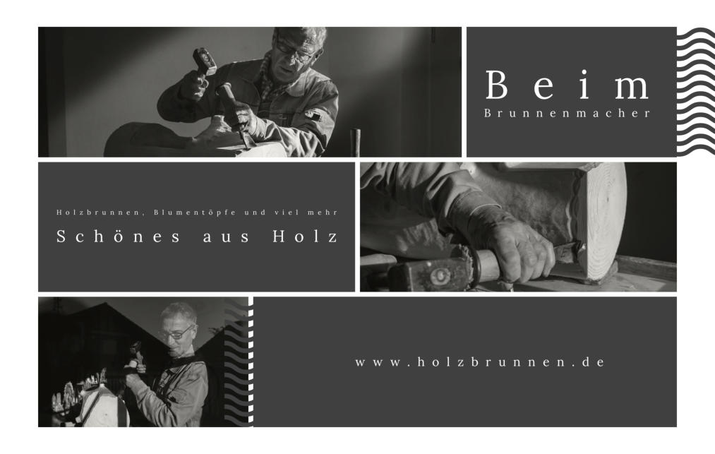 Beim Brunnenmacher in Wertach finden sie Schönes aus Holz